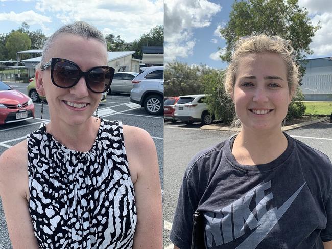 Voters share thoughts at Frenchville School’s polling booth