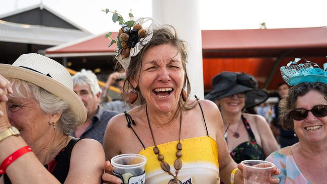 Janine Milne at the 2023 Darwin Cup. Picture: Pema Tamang Pakhrin