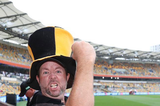 2020 AFL Grand Final match between the. Richmond Tigers and the Geelong Cats at the Gabba on October 24, 2020 in Brisbane, Australia. Joel Montgomery, Brisbane local Picture: Sarah Reed