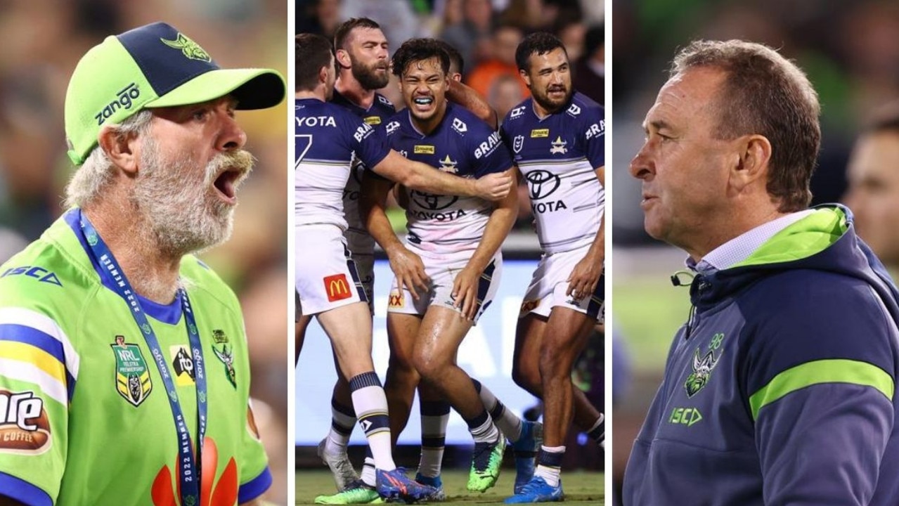 NRL 2022: Canberra Raiders blow another lead, choke against the North  Queensland Cowboys, score