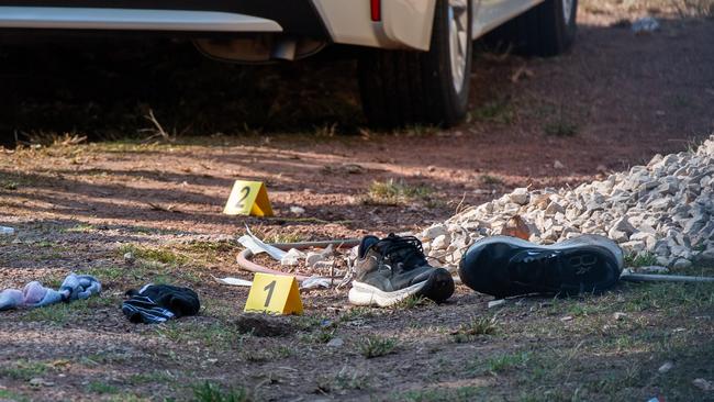 NT Police is investigating the shooting of two Top End residents in Millner. Picture: Pema Tamang Pakhrin