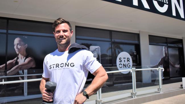 Ryan Matthews is opening the Sunshine Coast's first Strong Pilates which combines reformer training with rowing. Picture: Tegan Annett