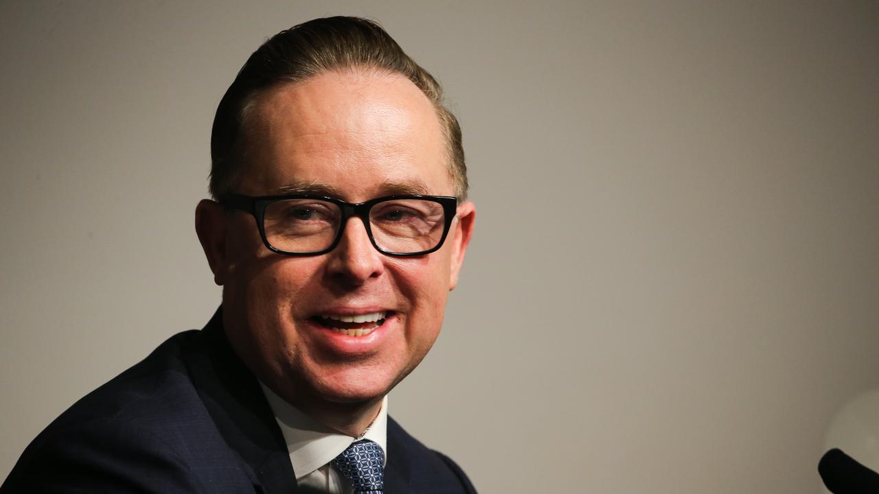 Former CEO Alan Joyce retired two months early in September. Picture: NCA Newswire / Gaye Gerard