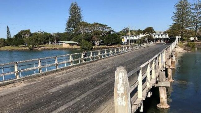 Brunswick Heads' iconic South Arm Bridge has been undergoing major work.