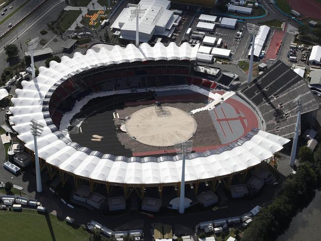 Metricon Stadium, Commonwealth Games opening ceremony venue.Picture: NIGEL HALLETT