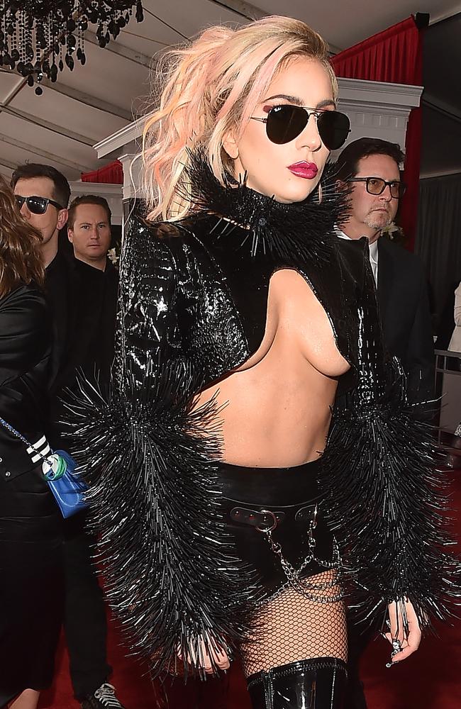 Can’t read Lady Gaga’s poker face. Picture: Getty Images