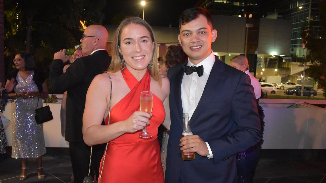 Mackenzie Stevens and Jasper Yeuell. IHF Gala Dinner, April 22, 2023