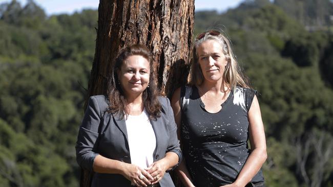 Jane Magnus, from Byron Bay Luxury Weddings, is the founding president of the Byron Events Indusry Association. Rockinghorse Studios owner Taryn McGregor (right) is the secretary of the association.