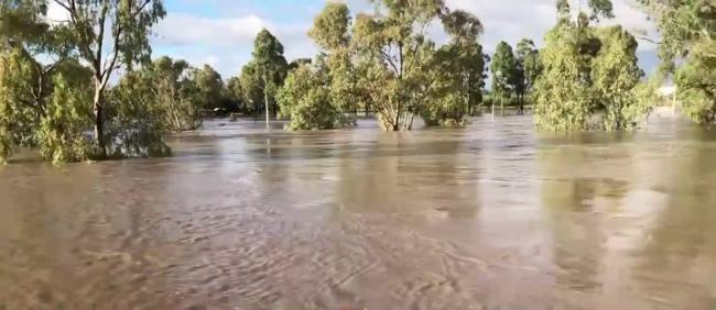 Warwick flooding in March, 2021