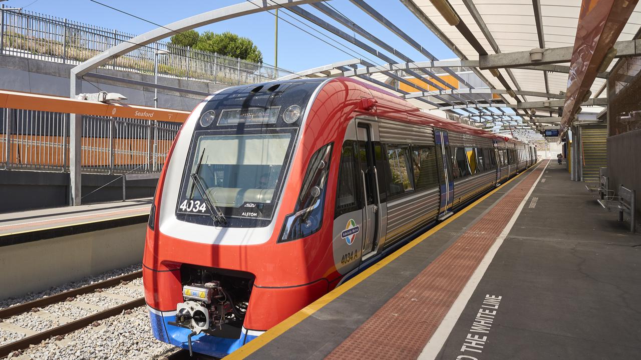 Seaford Railway Station, Sunday, March 3, 2024. Picture: Matt Loxton