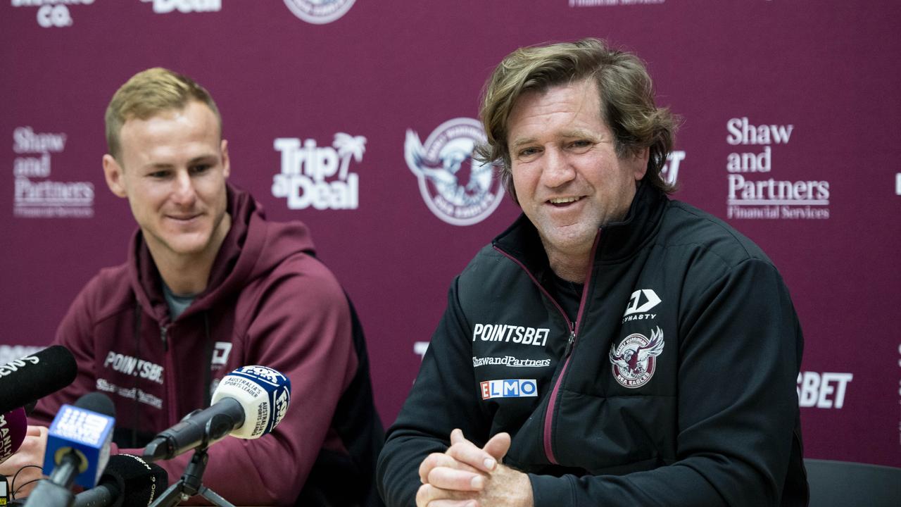 Des Hasler and Daly Cherry-Evans.