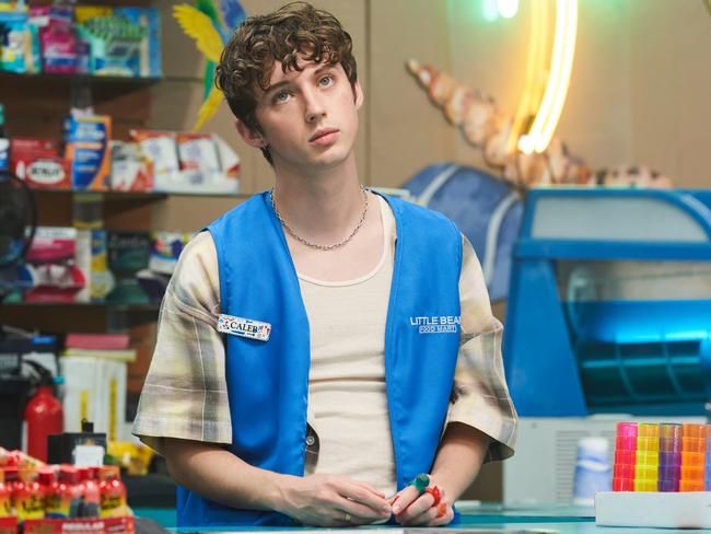 Troye Sivan in a scene from his new movie.