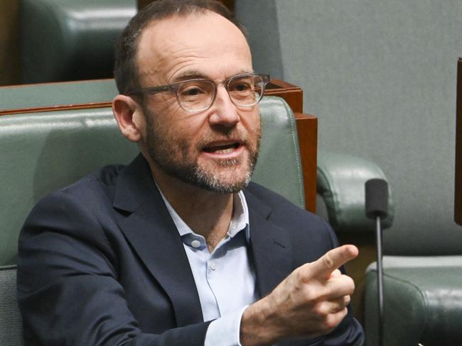 CANBERRA, Australia, NewsWire Photos. May 29, 2024: Leader of the Australian Greens Adam Bandt at Parliament House in Canberra. Picture: NCA NewsWire / Martin Ollman