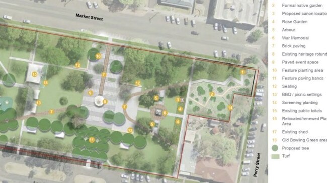 A draft master plan has been published to see the redevelopment of Roberston Park, Mudgee.