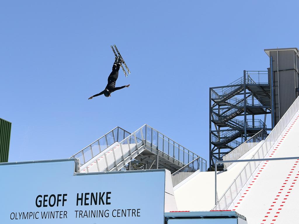 Gabi Ash practises at the world class venue. Picture: NCA NewsWire/Dan Peled