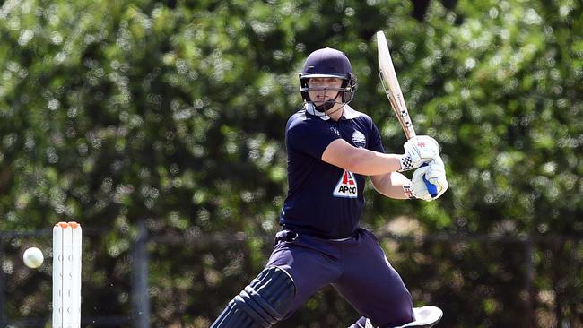 Tommy batting Jackson for Geelong.