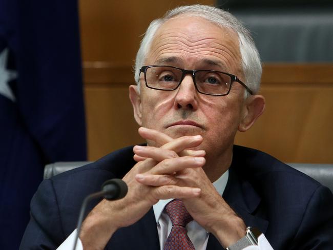 PM Malcolm Turnbull has been criticised by his own political party after carbon pricing was put back on the agenda. Picture: Kym Smith