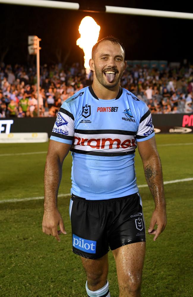 Cronulla playmaker Braydon Trindall. Picture: NRL Imagery