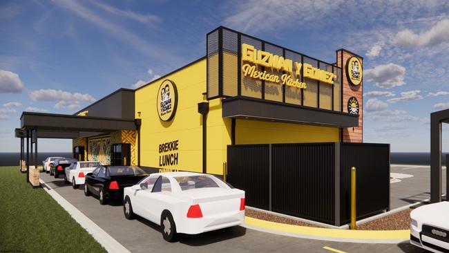 Guzman y Gomez is coming to Mackay, with details about the proposed drive-through released recently. Photo: Contributed