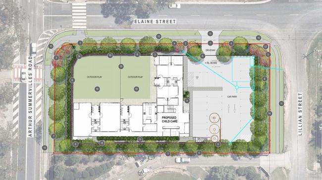 Plans for the 116-place centre on Arthur Summervilles Road.