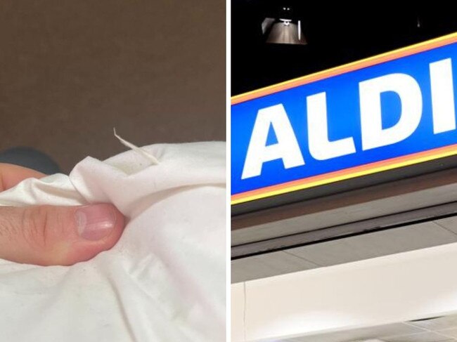 Fury over Aldi product with ‘needles’