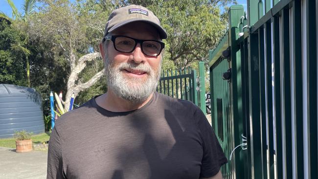 Anthony Moulay voted at Byron Bay Public School this election day. Picture: Savannah Pocock