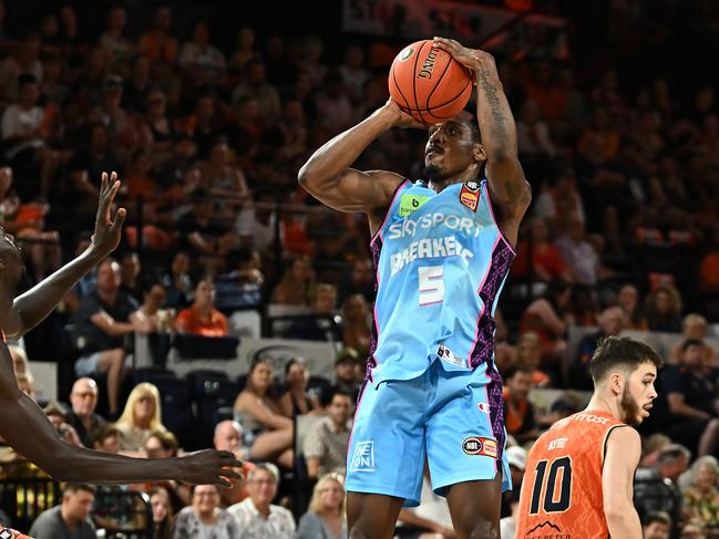 24 points from Barry Brown Jr paced the Breakers offence. Picture: Emily Barker/Getty Images