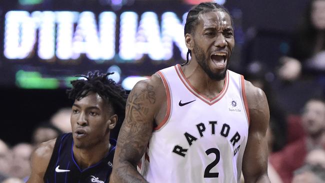 Defensive dynamo Kawhi Leonard awaits Simmons and his Sixers after the Raptors disposed of the Magic. Picture: AP