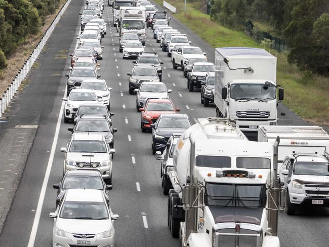 City of Moreton Bay congestion photo showing how bad the Bruce Highway is in their local government area Picture Supplied