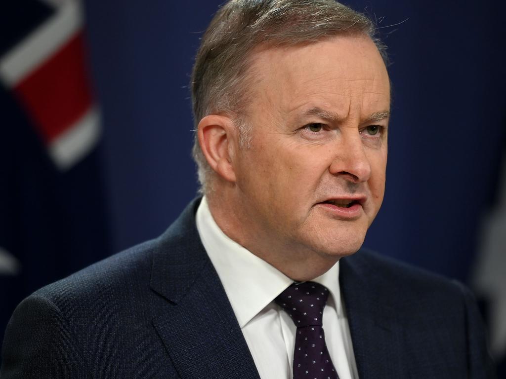 Opposition leader Anthony Albanese. Picture: Bianca De Marchi/NCA NewsWire