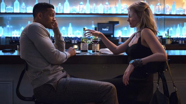 Margot Robbie and Will Smith in Focus.