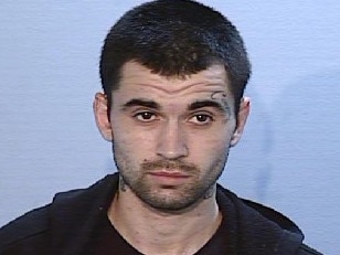 Police mug shot of Sam Conway who went on the run after the stabbing at Toowoon Bay. Picture: NSW Police