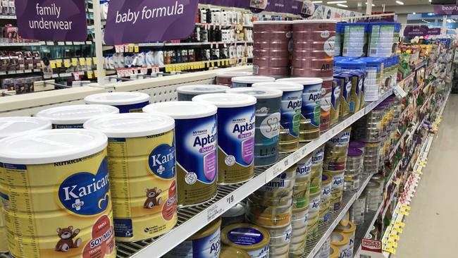 A couple from Epping are charged with stealing multiple cans of baby formula the Woolworths supermarket a Mona Vale. File picture: Nathan Edwards