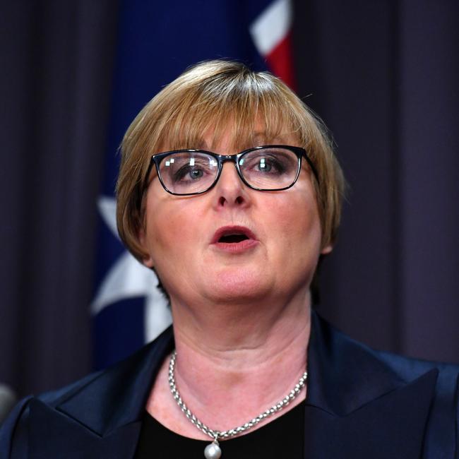 Linda Reynolds. Picture: AAP/MICK TSIKAS