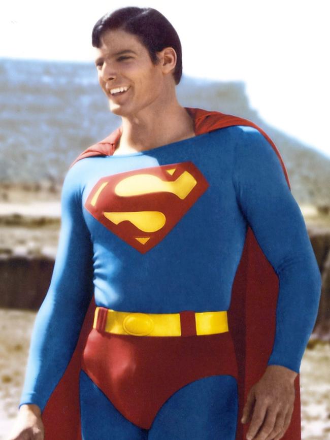 Christopher Reeve shot to fame in the role of Superman in 1978, and went on to shoot three sequels.