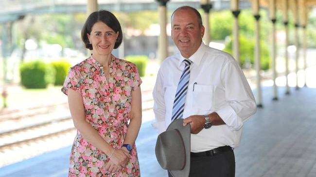 Gladys Berejiklian was in a relationship with former Wagga MP Daryl Maguire.