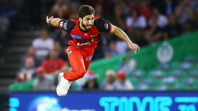 Usman Khan Shinwari starred with the ball. Picture: Getty