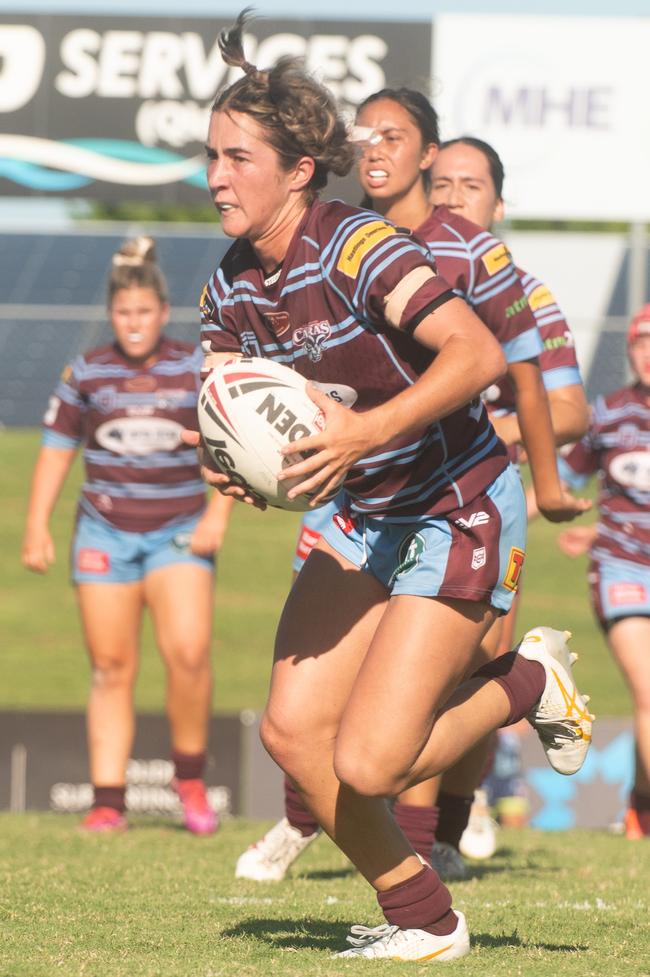 Caydence Fouracre Mackay Cutters vs Central Queensland Capras Harvey Norman U19's Saturday 8 March 2025 Picture:Michaela Harlow