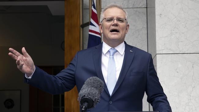 Scott Morrison said the incident was unacceptable. Picture: Gary Ramage/NCA NewsWire