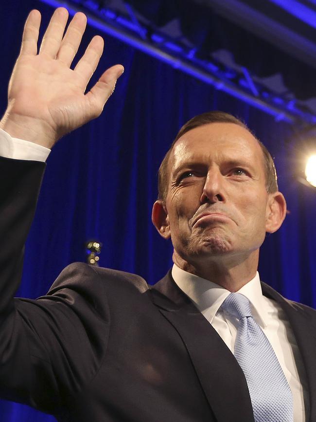 Tony Abbott in 2013. Picture: AP Photo/Rob Griffith