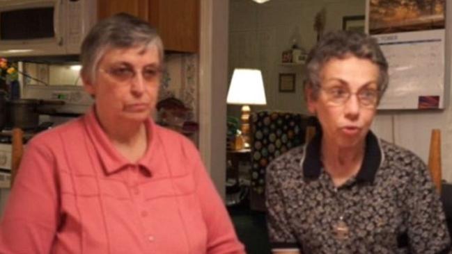 Sisters Paula Merrill (left) and Margaret Held (right) were found slain in Mississippi. Picture: Supplied.