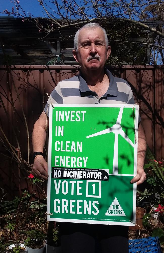 Greens candidate for Riverstone Rob Vail