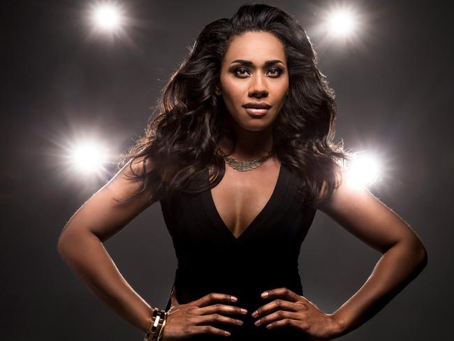 Paulini in the hit The Bodyguard.