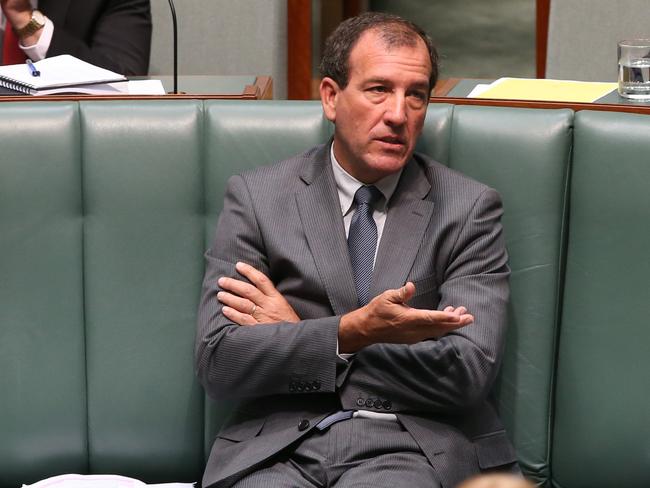 Under fire ... Mal Brough has stepped aside as Special Minister of State.