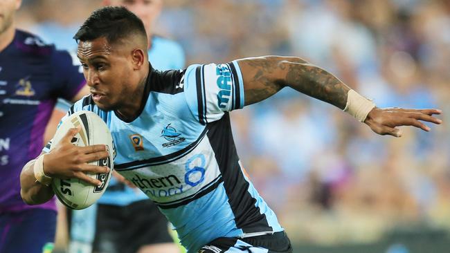 Ben Barba could return to the NRL. Picture: Mark Evans