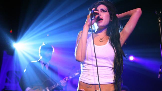 Amy Winehouse at SXSW, 2014. Photo: Getty.