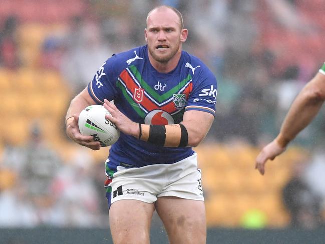 Matt Lodge was linked to Manly after leaving the Warriors. Picture: NRL Images.