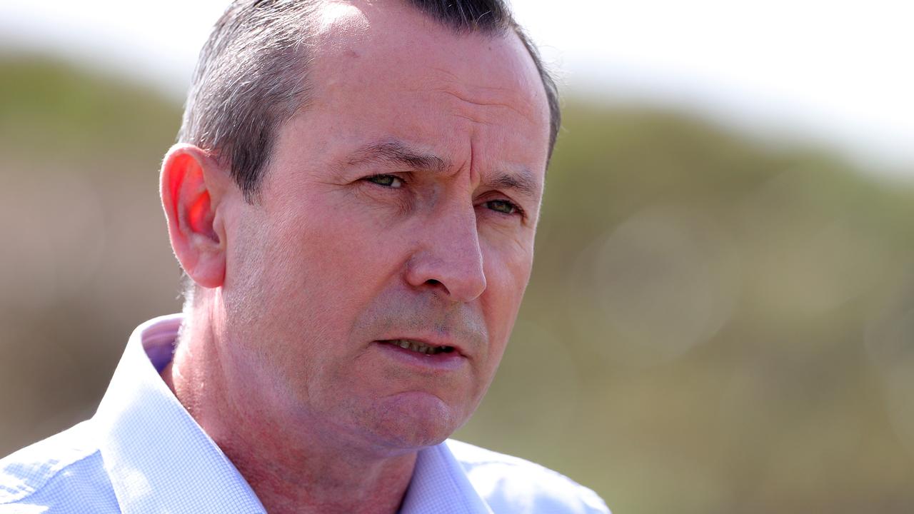 Premier of Western Australia Mark McGowan. Picture: AAP/Richard Wainwright.