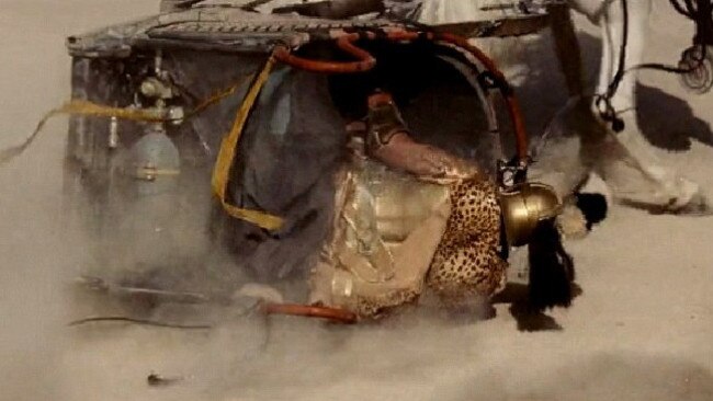 That chariot was way ahead of its time.