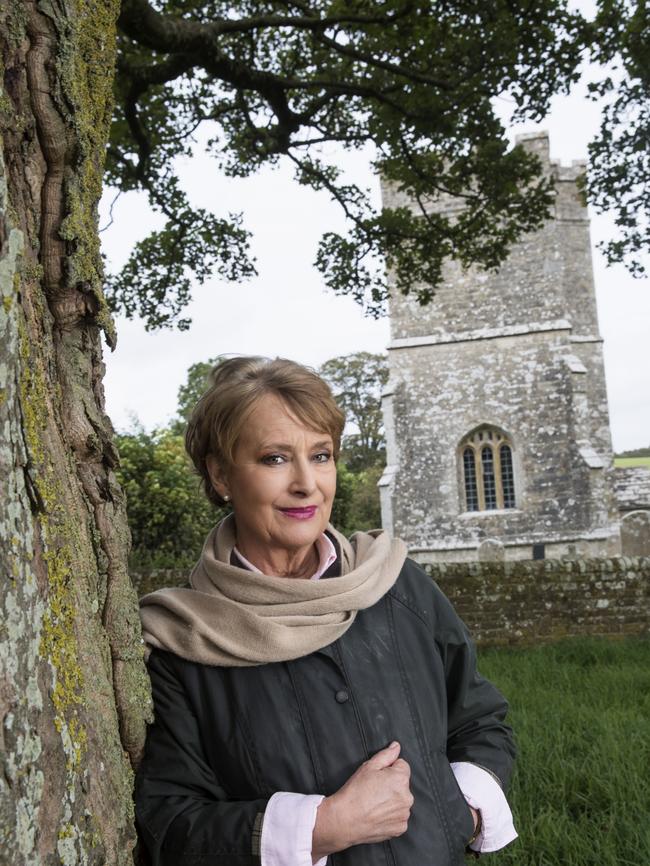 Minette Walters at her home near Dorchester. Pic: Fabio De Paola